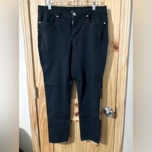 Venus size 14 black stretch denim jeans